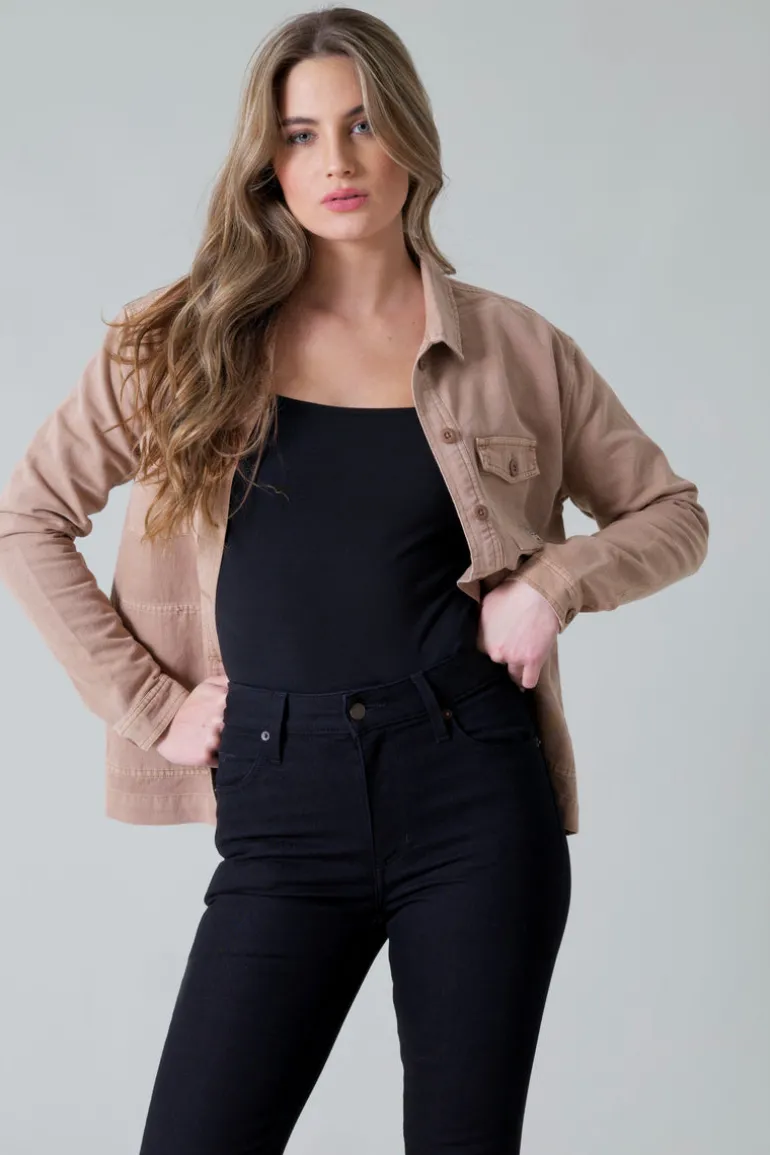 Cloverleaf Shirt Jacket