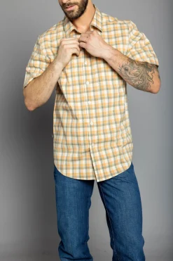 Go Round Plaid Dress Shirt