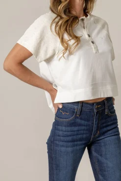 Hellena Cropped Henley