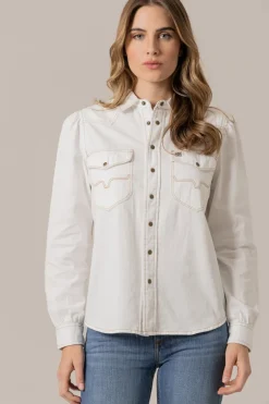 Jane Denim Snap