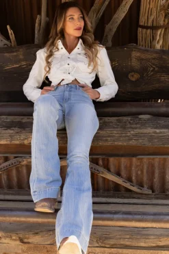 Jane Denim Snap