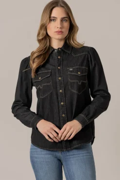 Jane Denim Snap