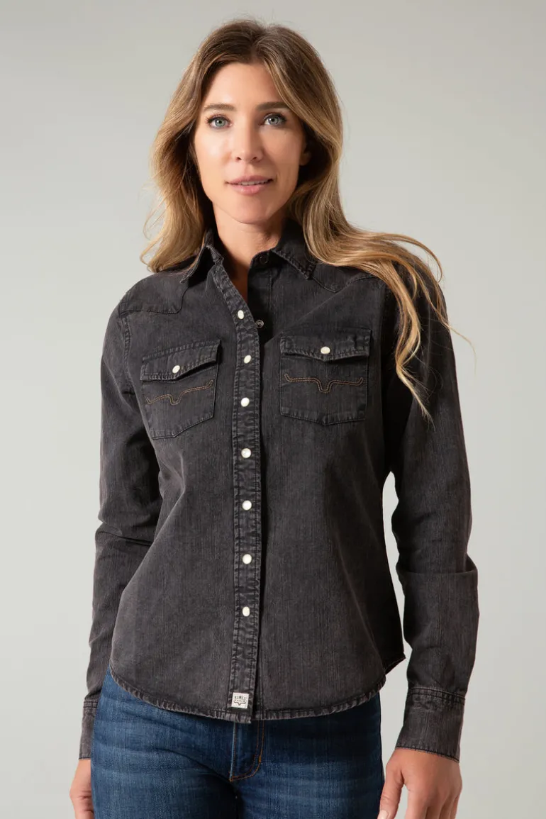 Kaycee Denim Top