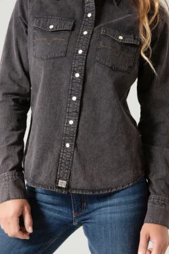 Kaycee Denim Top