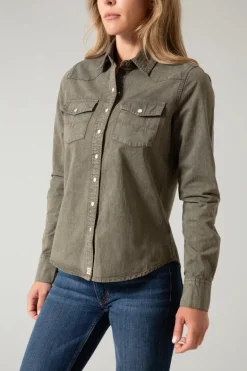 Kaycee Denim Top