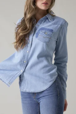Kaycee Denim Top