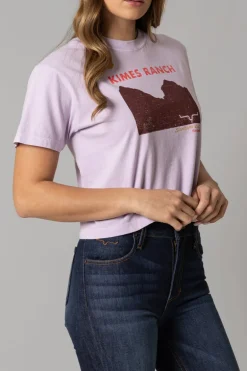 Ladies Scenery Crop Tee