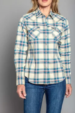 Ladies Stroker Plaid Top