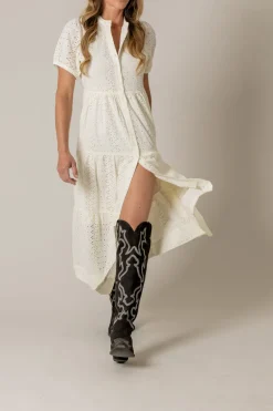 Neve Eyelet Dress