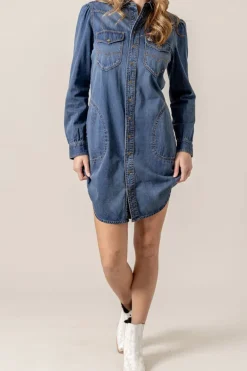 Rox Denim Dress