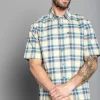 4 Stroke Plaid Dress Shirt