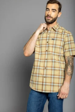 4 Stroke Plaid Dress Shirt
